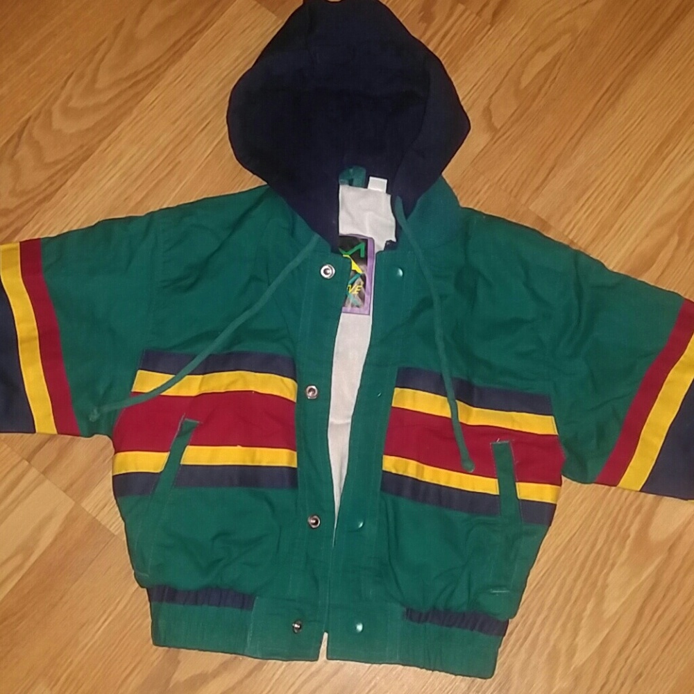 Kids jacket with hood